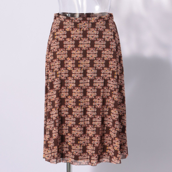 SOLIDARITY PATTERN PRINT　スカート 詳細画像