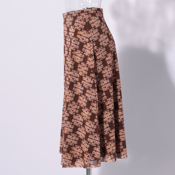 SOLIDARITY PATTERN PRINT　スカート 詳細画像