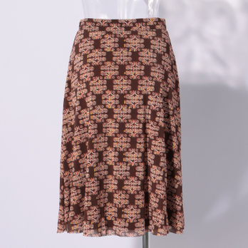 SOLIDARITY PATTERN PRINT　スカート 詳細画像