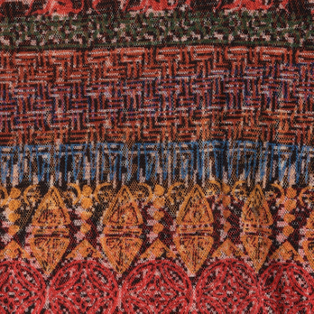 SOLIDARITY STRIPE STRETCH NET　スカート 詳細画像