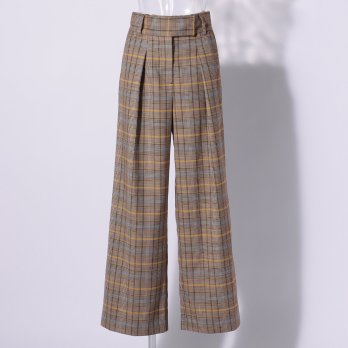 PATCHWORK PLAID　パンツ