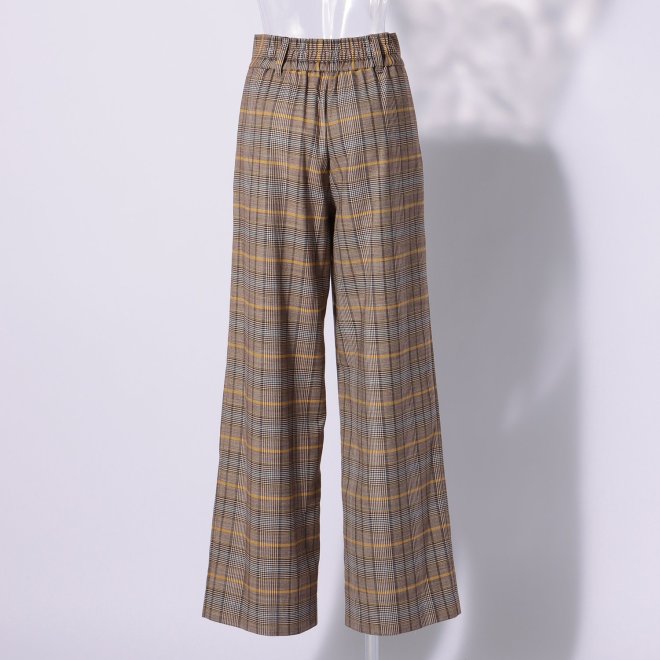 PATCHWORK PLAID　パンツ 詳細画像 ブラウン系マルチ 3