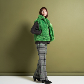 FAUX FUR　ベスト 詳細画像