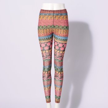 SOLIDARITY STRIPE PRINT　レギンス