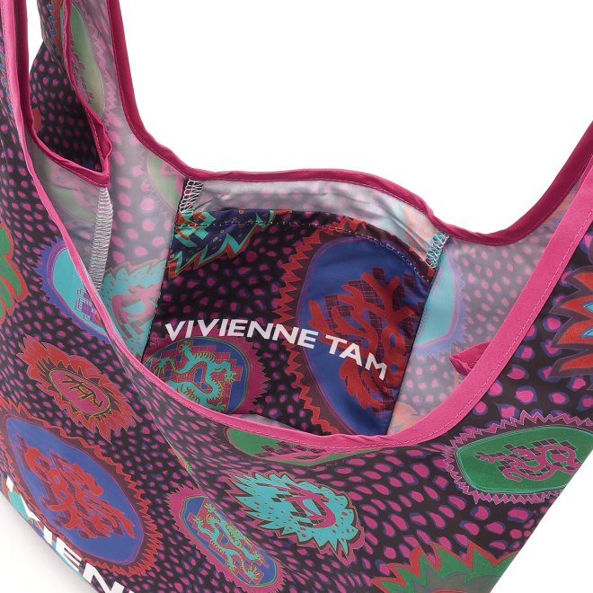 ORACLE ZODIAC PRINT ECO BAG　バッグ 詳細画像 パープル系マルチ 5