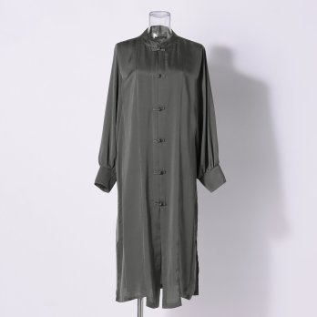 CHINA BUTTON SHIRT DRESS　ドレス