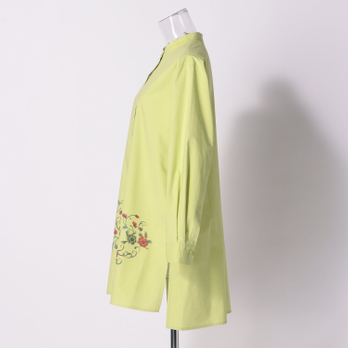 CHRASICAL PEONY PRINT ON SPUN LAWN　ブラウス 詳細画像