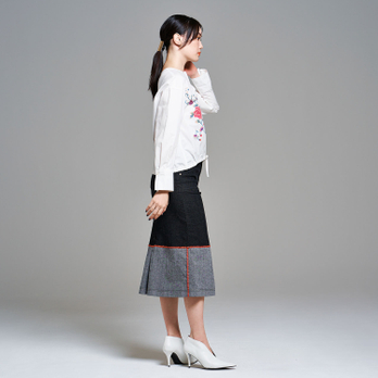 CHRASICAL PEONY PRINT ON SPUN LAWN　ブラウス 詳細画像
