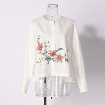 CHRASICAL PEONY PRINT ON SPUN LAWN　ブラウス 詳細画像