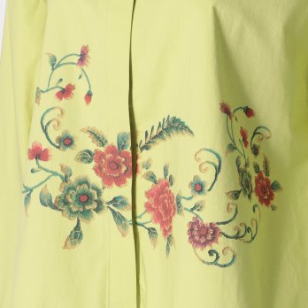 CHRASICAL PEONY PRINT ON SPUN LAWN　ブラウス 詳細画像