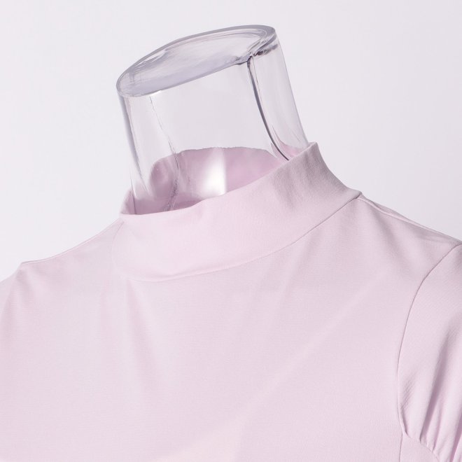DECOLA SLEEVE HIGH NECK　ブラウス 詳細画像 ライトピンク 4