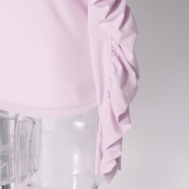 DECOLA SLEEVE HIGH NECK　ブラウス 詳細画像 ライトピンク 5