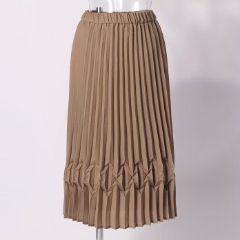 COLOR PLEATS SKIRT　 詳細画像