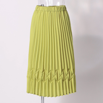 COLOR PLEATS SKIRT　 詳細画像