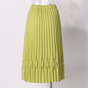COLOR PLEATS SKIRT　 詳細画像