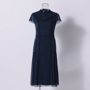 SOLID DRESS with CARDIGAN　ドレス 詳細画像