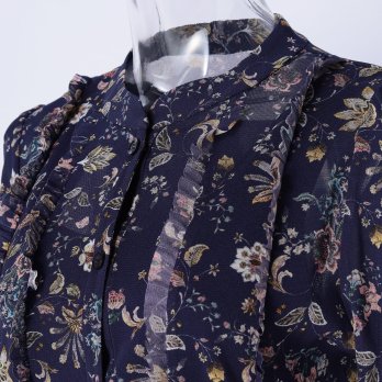 CHINOISERIE PRINT ON NETTING　ブラウス 詳細画像