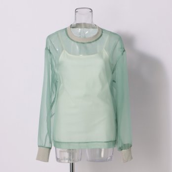 MATTE ORGANZA　ブラウス