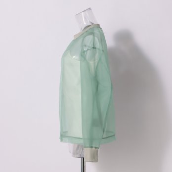 MATTE ORGANZA　ブラウス 詳細画像