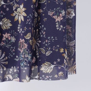CHINOISERIE PRINT ON NETTING　スカート 詳細画像