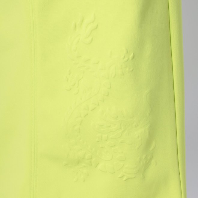 EMBOSS HIGHTENSION DOUBLE KNIT　スカート 詳細画像 イエロー 2