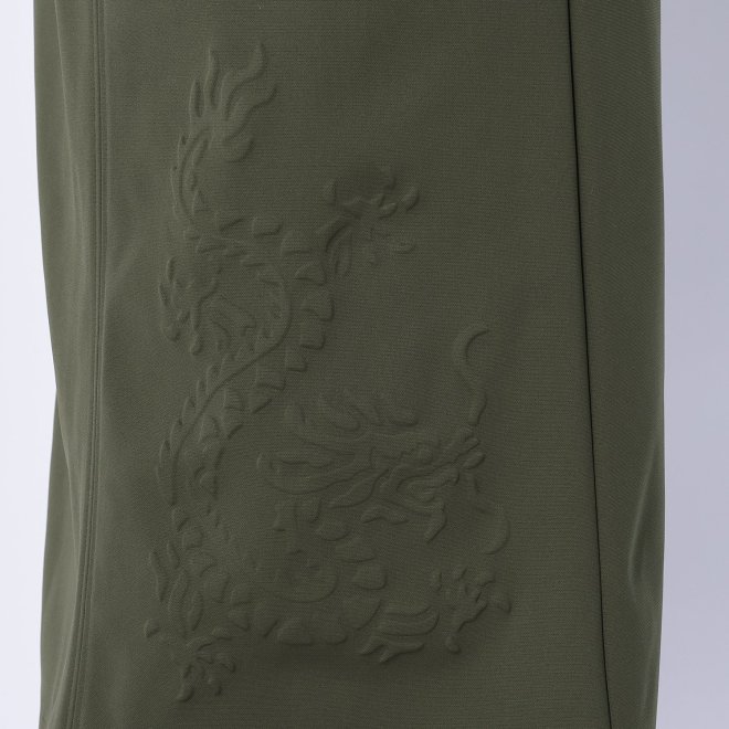 EMBOSS HIGHTENSION DOUBLE KNIT　スカート 詳細画像 カーキ 4