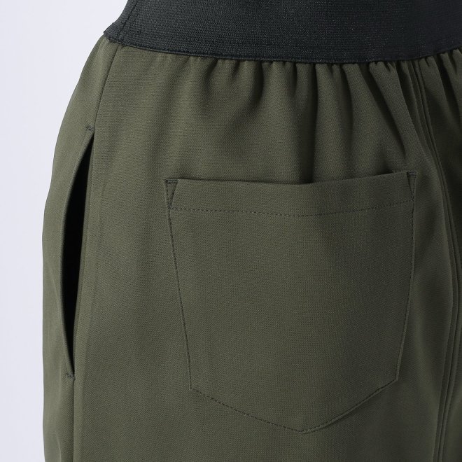 EMBOSS HIGHTENSION DOUBLE KNIT　スカート 詳細画像 カーキ 5
