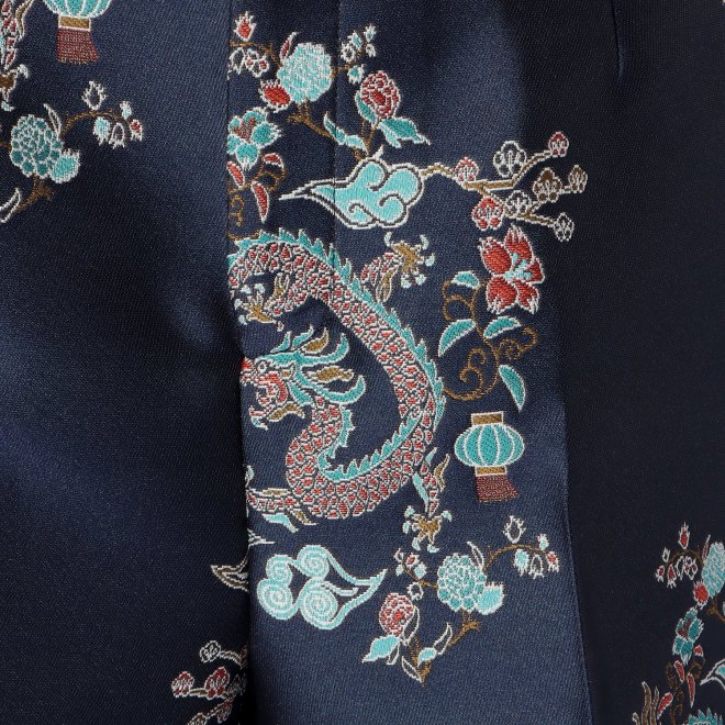 DRAGON JACQUARD　パンツ 詳細画像 ブルー系マルチ 10