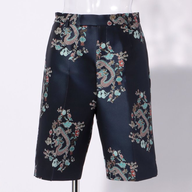 DRAGON JACQUARD　パンツ 詳細画像 ブルー系マルチ 4