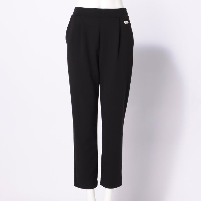 WLC カットジョーゼット・セットアップ　パンツ 詳細画像 ブラック 1