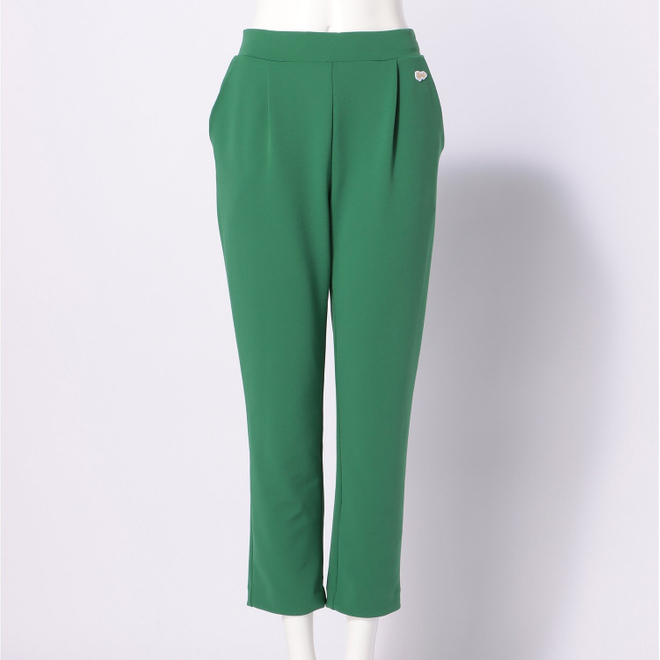 WLC カットジョーゼット・セットアップ　パンツ 詳細画像 グリーン 4