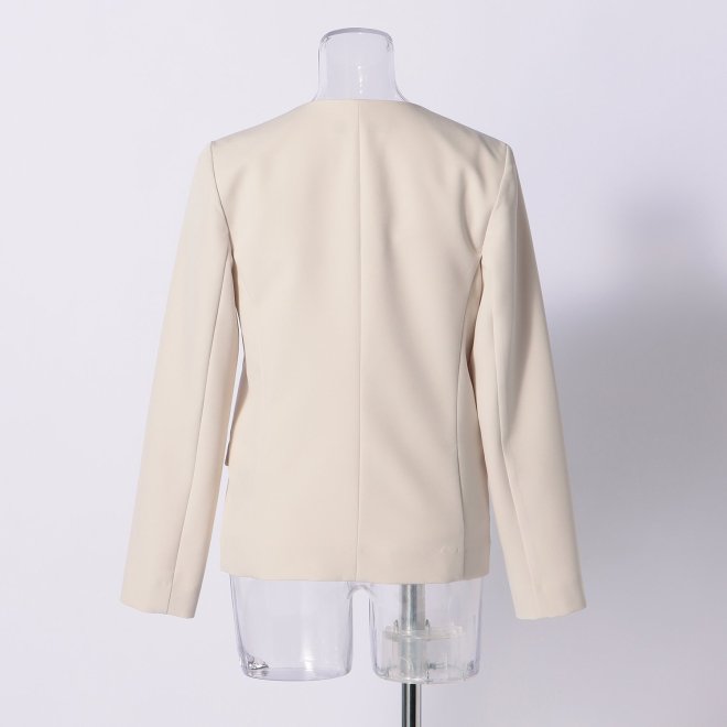 JACKET with EMBROIDERY　ジャケット 詳細画像 ベージュ 3