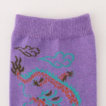 DRAGON JACQUARD SOCKS　靴下 詳細画像