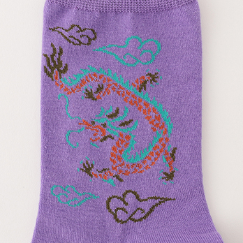 DRAGON JACQUARD SOCKS　靴下 詳細画像