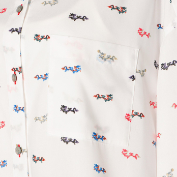 MINI DRAGON PRINT SHIRT　ブラウス 詳細画像