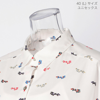 MINI DRAGON PRINT SHIRT　ブラウス 詳細画像
