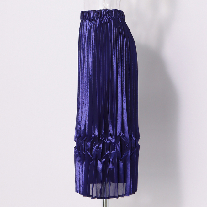 PLEATED SKIRT　 詳細画像 ブルー 5