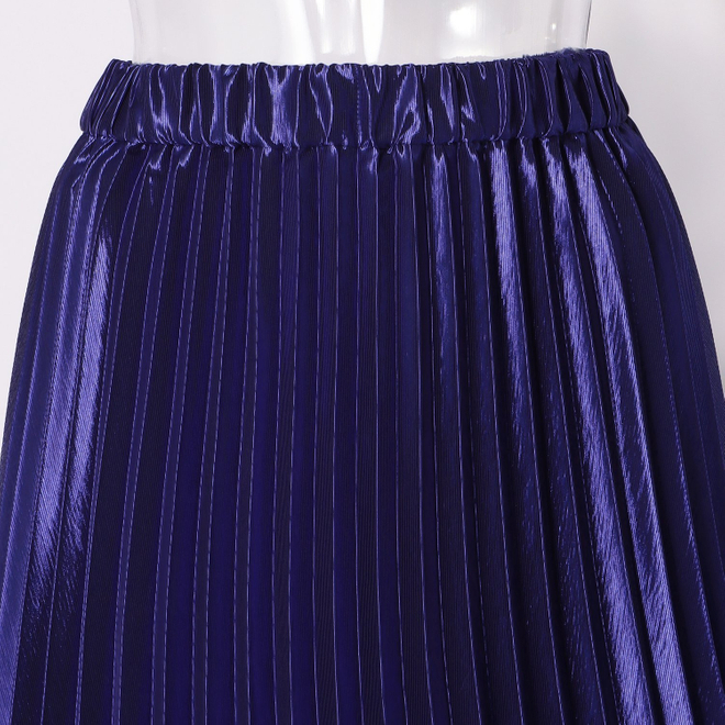 PLEATED SKIRT　 詳細画像 ブルー 7