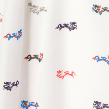 MINI DRAGON PRINT SHIRT　ドレス 詳細画像