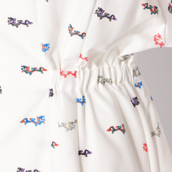 MINI DRAGON PRINT SHIRT　ドレス 詳細画像