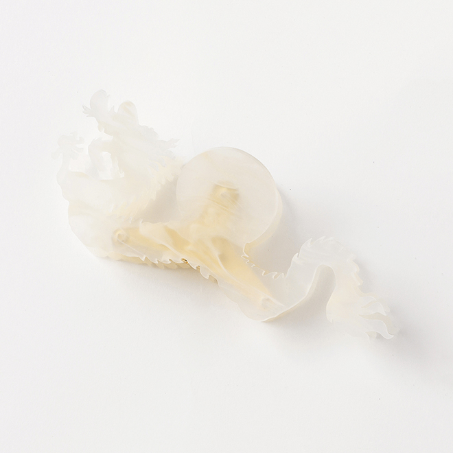 DRAGON HAIR CLIP 詳細画像 ホワイト 1
