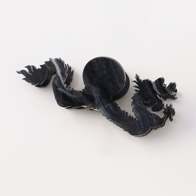 DRAGON HAIR CLIP 詳細画像 ブラック 2