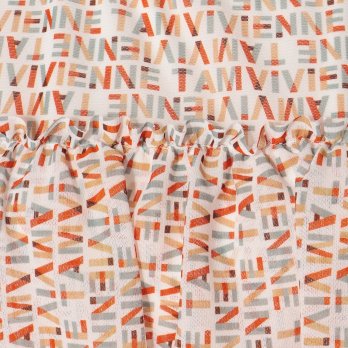 VT LOGO PRINT NETTING　ブラウス 詳細画像