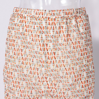 VT LOGO PRINT NETTING　スカート 詳細画像
