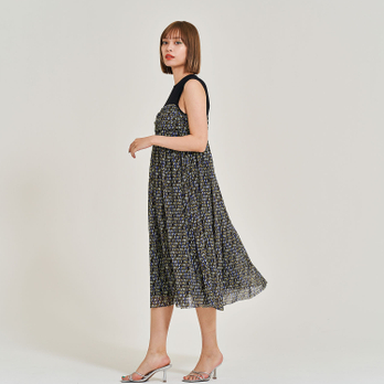 VT LOGO PRINT NETTING　ドレス 詳細画像