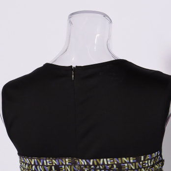 VT LOGO PRINT NETTING　ドレス 詳細画像