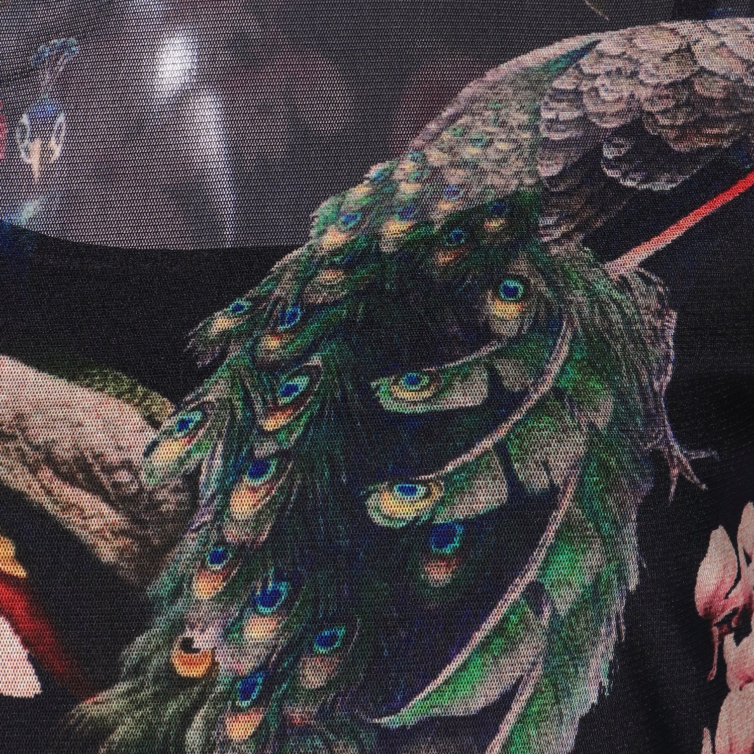 PEACOCK PRINT NET ドレス|VIVIENNE TAM(ヴィヴィアンタム)公式 ...
