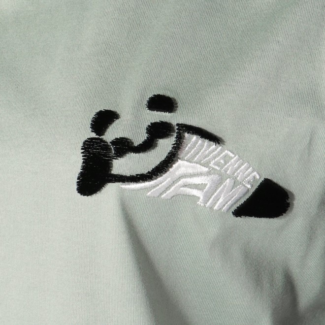 T-SHIRT with SAILOR COLLAR KNIT　カットソー 詳細画像 グリーン 5