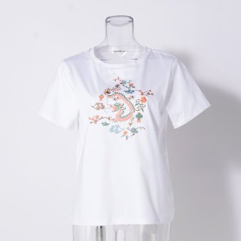DRAGON EMB T-SHIRT　カットソー 詳細画像