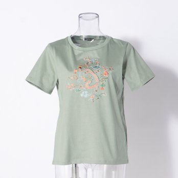 DRAGON EMB T-SHIRT　カットソー 詳細画像
